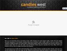 Tablet Screenshot of candleswest.com